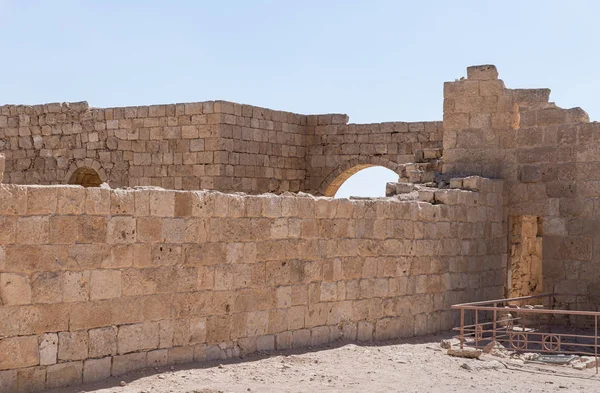 İsrail 'deki Yahudi çölünde tütsü yolunda yer alan Nabataean şehri Avdat' ın kalıntıları. Unesco Dünya Mirasları Listesine dahil edilmiştir..