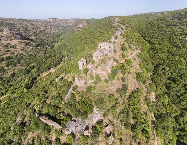 The ruins of Montfort Castle are located on a high hill in the Upper Galilee in northern Israel, the former residence of the great masters of the Teutonic Order in the 13th century