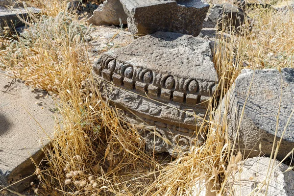 Überreste Von Säulen Ruinen Der Griechisch Römischen Stadt Aus Dem — Stockfoto