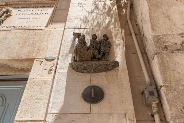 Gerusalemme Israele Giugno 2020 Prima Crucis Sulla Dolorosa Nella Città — Foto Stock
