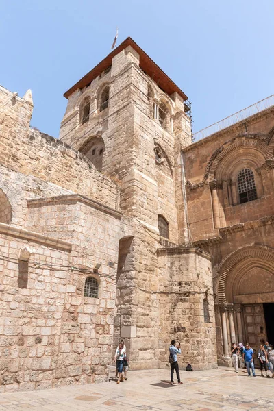 Jerusalén Israel Junio 2020 Iglesia Del Santo Sepulcro Ciudad Vieja — Foto de Stock