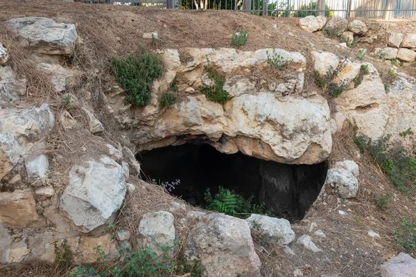 Catacumbas Abandonadas Barrio Mamila Jerusalén Israel — Foto de Stock