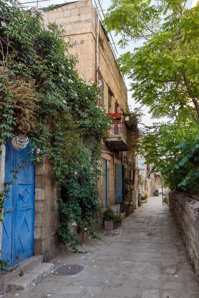Klidné Ulice Mamila Čtvrti Jeruzalémě Izrael Maaravim Street — Stock fotografie