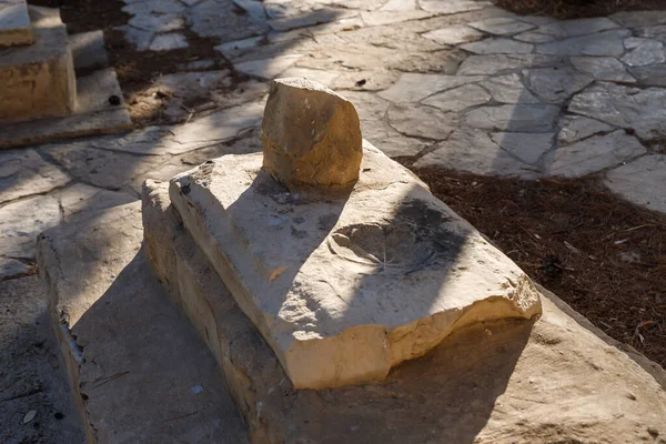 Jerozolima Izrael Czerwca 2020 Nagrobki Nad Grobami Cmentarzu Arabskim Dzielnicy — Zdjęcie stockowe