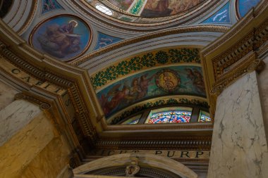 Hayfa, İsrail, 10 Temmuz 2020: İsrail 'in kuzeyindeki Hayfa kentindeki Carmel Dağı' nda bulunan Stella Maris Manastırı