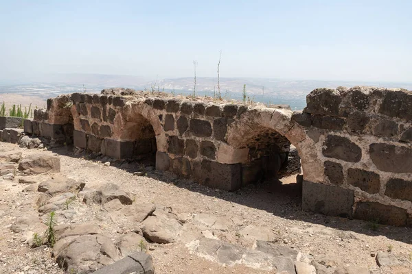 Afula Israël Juli 2020 Ruïnes Van Het Grote Hospitaalfort Belvoir — Stockfoto