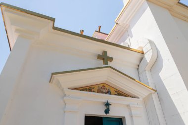 Tiberias, İsrail, 18 Temmuz 2020: Havariler Kilisesi, İsrail 'in kuzeyindeki Tiberias şehrinden çok uzak olmayan Celile Denizi kıyılarında yer almaktadır.