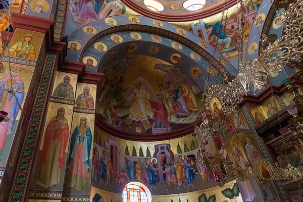 Tiberias Israël Juli 2020 Het Interieur Van Kerk Van Apostelen — Stockfoto