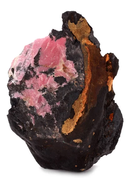 Rhodonit Edelstein Mineral — Stockfoto