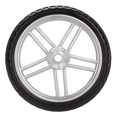 Bisiklet için siyah tekerlek