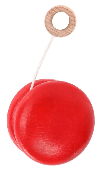 Brinquedo Madeira Vermelho Para Crianças — Fotografia de Stock