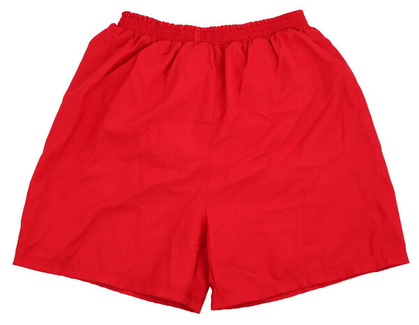 Red shorts for sport