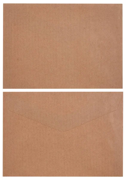 Old Recycled Brown Envelope — Stock Photo, Image