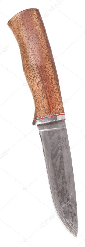 Brown knife with case