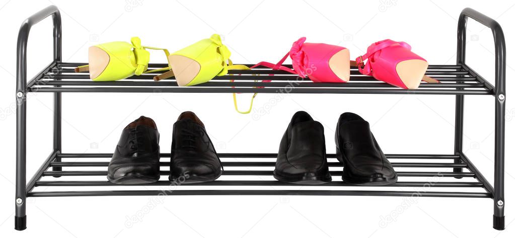 Shoe holder with shoes