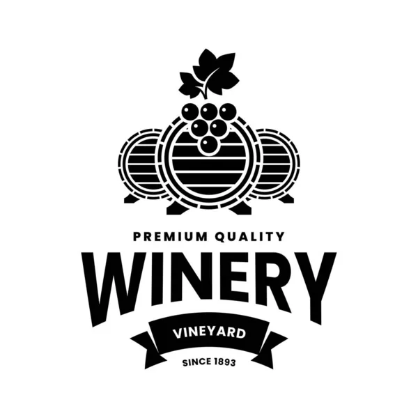 Nowoczesne Wino Logo Wektor Znak Dla Tawerny Restauracja Dom Sklep Ilustracje Stockowe bez tantiem