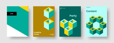 Yaratıcı Sancak Düzeni. İzole edilmiş İş Sunumu Tasarımı. Soyut Kitap Kapağı Şablonu. Rapor verin. Poster. Geçmişi. Broşür. El ilanı. Not defteri. Reklamcılık. Broşür. Haber bülteni. Katalog