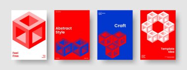 Yaratıcı Poster Şablonu. Geometrik Sancak Düzeni. İzole Flyer Tasarımı. Rapor verin. Broşür. Kitap kapağı. Geçmişi. İş sunumu. Haber bülteni. Broşür. Reklamcılık. Günlük. El ilanı