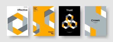Yaratıcı Kitap Kapağı Düzeni. Geometrik Rapor Şablonu. Soyut Broşür Tasarımı. İş sunumu. El ilanı. Geçmişi. Poster. Pankart. Marka Kimliği. Not defteri. Dergi. Broşür. Portföy