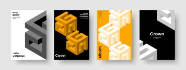 Geometrik İş Sunum Düzeni. İzole edilmiş Banner Şablonu. Soyut Flyer Tasarımı. Poster. Rapor verin. Broşür. Kitap kapağı. Geçmişi. Portföy. Günlük. Reklamcılık. Haber bülteni. Dergi