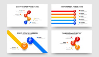 Profil 4-5-2-3 Seçenek Kaydırma Şablonu Resimleme Koleksiyonu. Görsel İnceleme 4523 Element Bilgisel Çerçeve Tasarımı Paketi.