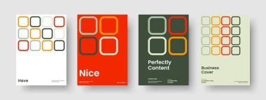 Modern İş Sunumu Mizanpajı. Soyut Sancak Tasarımı. İzole edilmiş Flyer Şablonu. Poster. Kitap kapağı. Rapor verin. Broşür. Geçmişi. Portföy. Katalog. Günlük. Not defteri. Dergi. Haber bülteni