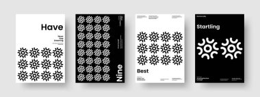 Soyut Poster Tasarımı. Yaratıcı Rapor Şablonu. Geometrik İş Sunum Düzeni. Pankart. El ilanı. Kitap kapağı. Geçmişi. Broşür. Not defteri. Haber bülteni. Broşür. Günlük. El ilanı