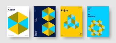 Modern İş Sunum Şablonu. Geometrik Broşür Tasarımı. Yaratıcı Rapor Düzeni. Poster. El ilanı. Pankart. Geçmişi. Kitap kapağı. Broşür. Reklamcılık. Haber bülteni. Dergi. El ilanı