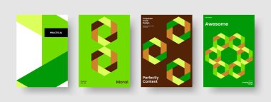 İzole edilmiş Banner Şablonu. Modern Flyer Design. Yaratıcı Broşür Düzeni. İş sunumu. Poster. Rapor verin. Kitap kapağı. Geçmişi. Marka Kimliği. Not defteri. Haber bülteni. Günlük. Dergi