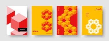 Geometrik İş Sunumu Tasarımı. Modern Poster Düzeni. İzole edilmiş Banner Şablonu. El ilanı. Broşür. Rapor verin. Kitap kapağı. Geçmişi. El ilanı. Reklamcılık. Marka Kimliği. Portföy. Broşür