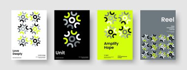 Soyut Kitap Kapağı Tasarımı. İzole edilmiş Flyer Şablonu. Yaratıcı Broşür Düzeni. Poster. Geçmişi. Pankart. İş sunumu. Rapor verin. Broşür. Not defteri. Katalog. Dergi. Portföy. Günlük