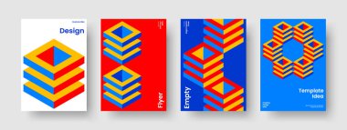 Geometrik Flyer düzeni. Yaratıcı Broşür Tasarımı. Soyut Rapor Şablonu. Poster. Pankart. İş sunumu. Geçmişi. Kitap kapağı. Portföy. Broşür. Not defteri. Günlük. Katalog. El ilanı