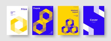 Geometrik Broşür Şablonu. Soyut Flyer Düzeni. Modern Kitap Kapağı Tasarımı. İş sunumu. Geçmişi. Pankart. Rapor verin. Poster. Günlük. El ilanı. Broşür. Portföy. Dergi