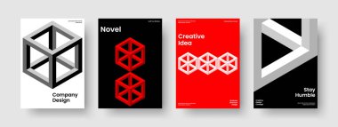 Geometrik Poster Şablonu. Yaratıcı İş Sunumu Tasarımı. İzole Rapor Düzeni. El ilanı. Pankart. Geçmişi. Kitap kapağı. Broşür. Günlük. Marka Kimliği. Not defteri. Dergi. Portföy