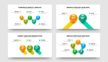 Servis Stratejisi 5-2-3 Seçenek Diyagram Çerçeve Düzenleme Vektör Çizim Koleksiyonu. İş Önerisi 523 Element Bilgi Kaydırma Şablonu Paketi.