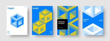 Geometrik Kitap Kapağı Tasarımı. Modern Arkaplan Şablonu. Yaratıcı Rapor Düzeni. El ilanı. Pankart. İş sunumu. Poster. Broşür. Haber bülteni. Katalog. Broşür. El ilanı. Marka Kimliği