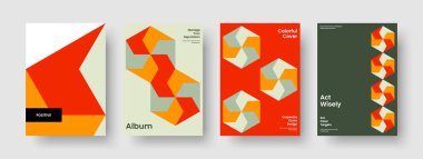 Soyut Kitap Kapağı Tasarımı. Modern Arkaplan Düzeni. İzole edilmiş Flyer Şablonu. Rapor verin. İş sunumu. Pankart. Broşür. Poster. El ilanı. Broşür. Portföy. Broşür. Haber bülteni. Dergi