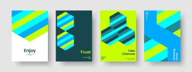 Yaratıcı Flyer Düzeni. Geometrik İş Sunumu Tasarımı. Modern Kitap Kapağı Şablonu. Rapor verin. Geçmişi. Poster. Pankart. Broşür. Dergi. Broşür. Not defteri. Günlük. Katalog. El ilanı