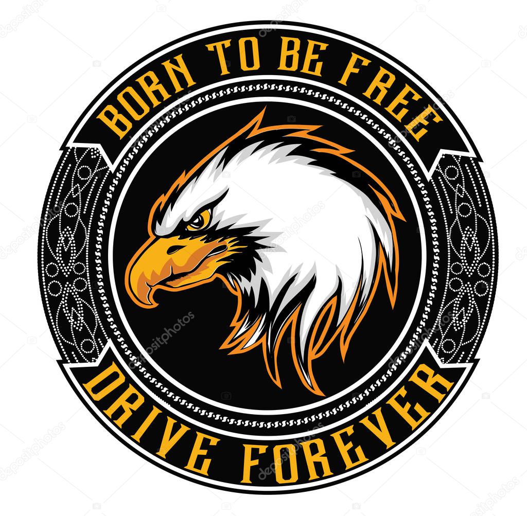 Vettoriale stockDesign Del Logo Dell'aquila Americana Style American di  ©VECTURE #203302456, image size:1024x1003