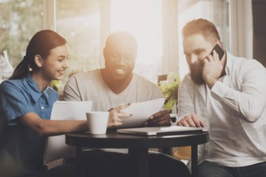 İnsanlar iş toplantısı, uluslararası şirket