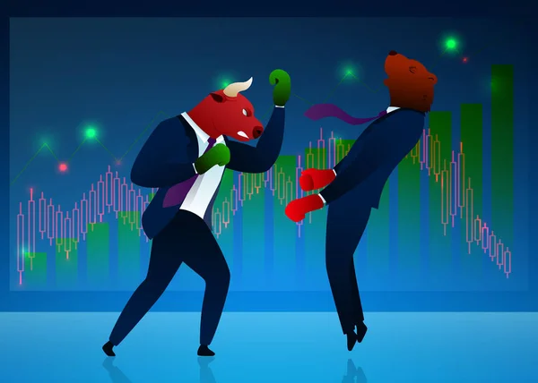 Businessmen, Traders Vector Cartoon Characters