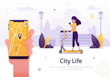 Mobil Uygulama için Scooter Paylaşım ve Kiralama Hizmeti