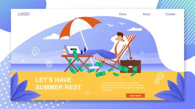 İşadamları Için Yaz Dinlenme Teklifi Açılış Sayfası