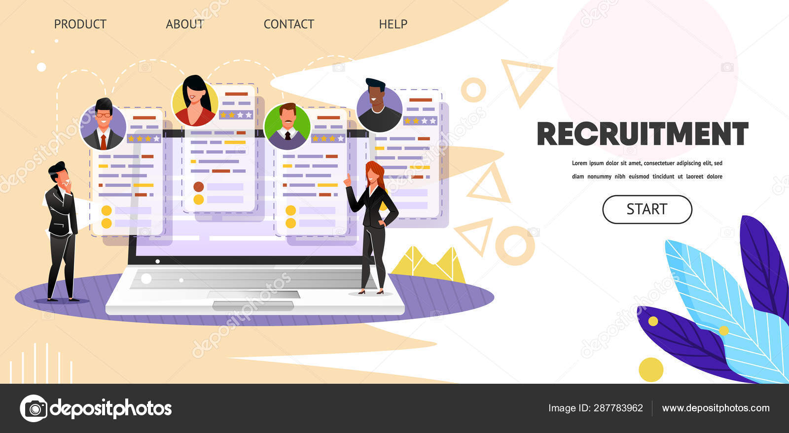 Online Job Search >> Recruitment Online Job Search Web Landing Page Stock Online Job Search >> Recruitment Online Job Search Web Landing Page Stock