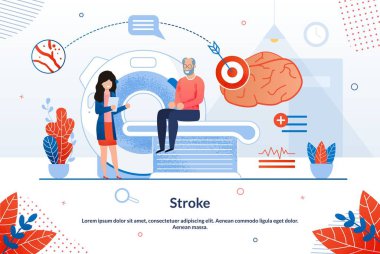 Reklam Broşürü Yazıt Vuruş Karikatür.