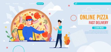 Hızlı Teslimat Açılış Sayfası ile Online Pizzacı