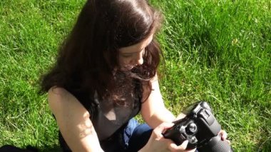 profesyonel bir fotoğraf arka planı bir kızın seksi göğüsler