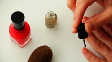 Manikür için fırça clearcoat kaplama tırnak fırsatları