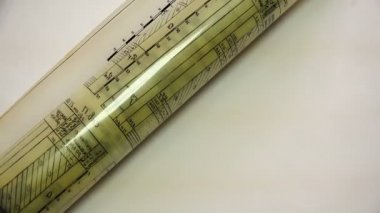 geleneksel semboller ile şeffaf kağıt üç özyinelemelerinin