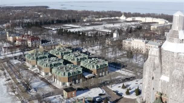 Otel kompleksi Yeni Peterhof — Stok video